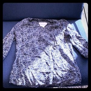 Amour vert 3/4 length top